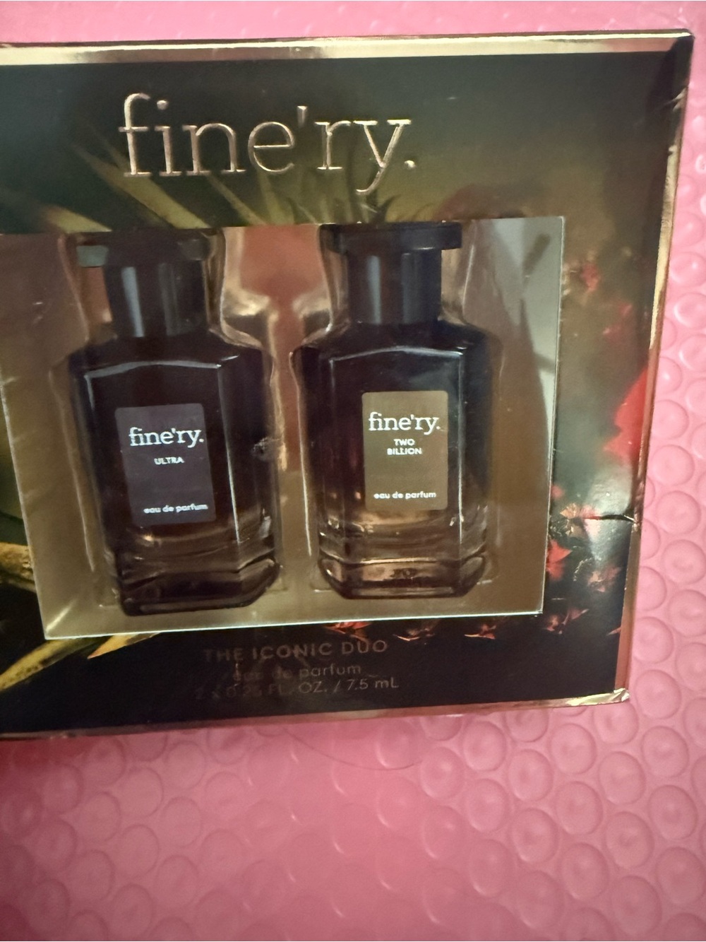 Men Eau de Parfum Duo – Brown Bottle Set